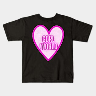 Gorl World Kids T-Shirt
